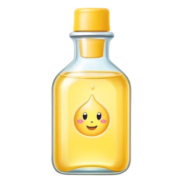 baby oil label sticker