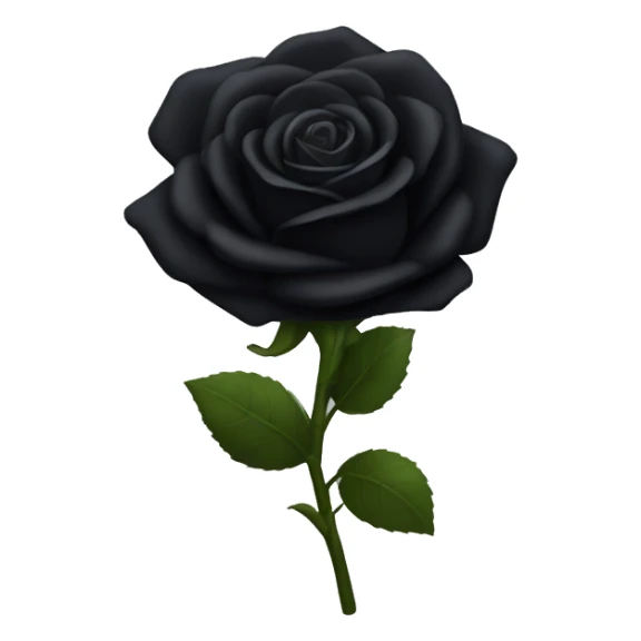 Black rose bouquet  sticker
