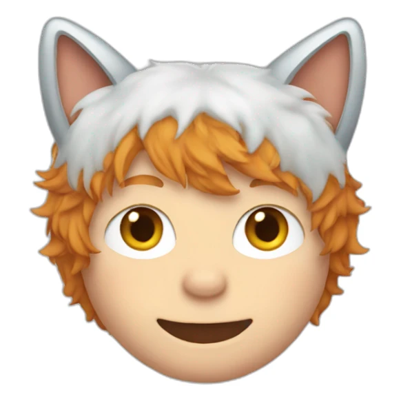 Ed Sheeran with cat ears sticker