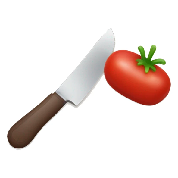 duolingo with a knife that has ketchup on it sticker