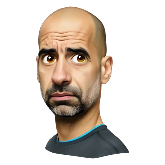 sad guardiola sticker