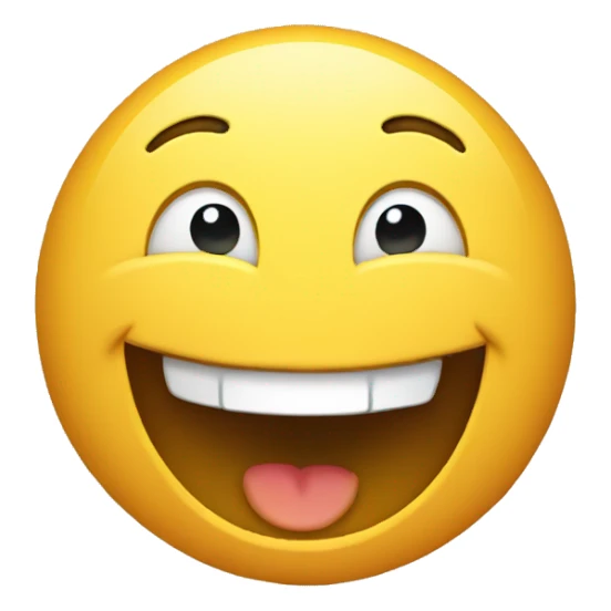 Emoji laughing  sticker
