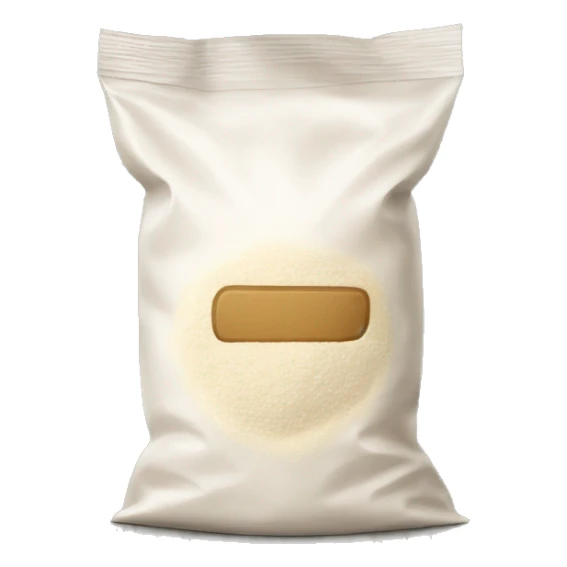 Small package of flour sticker