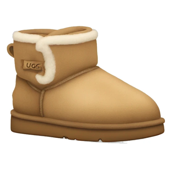 Ugg house slippers sticker