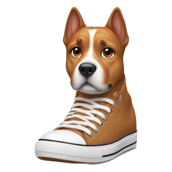 Dog were shoes  sticker