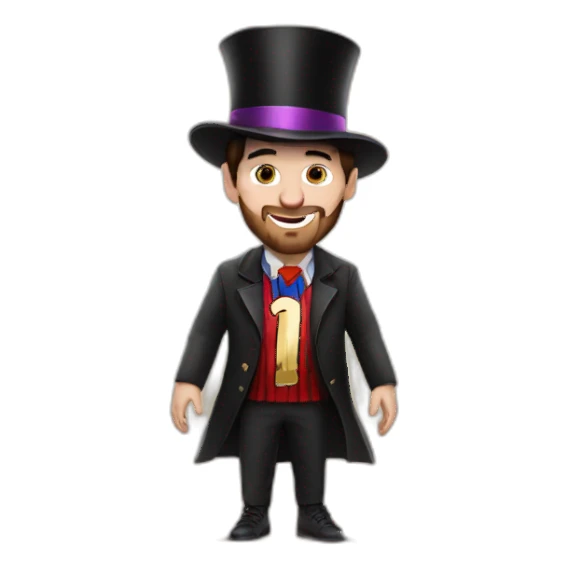 messi magician sticker