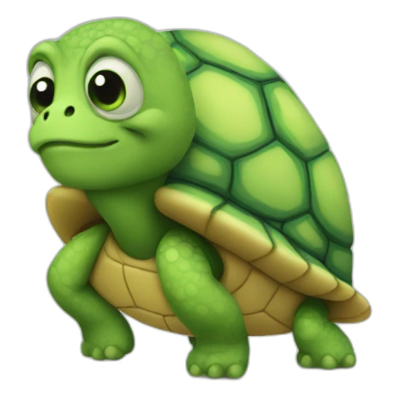 Huh turtlr sticker