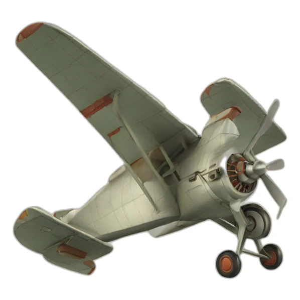 vintage airplane sticker