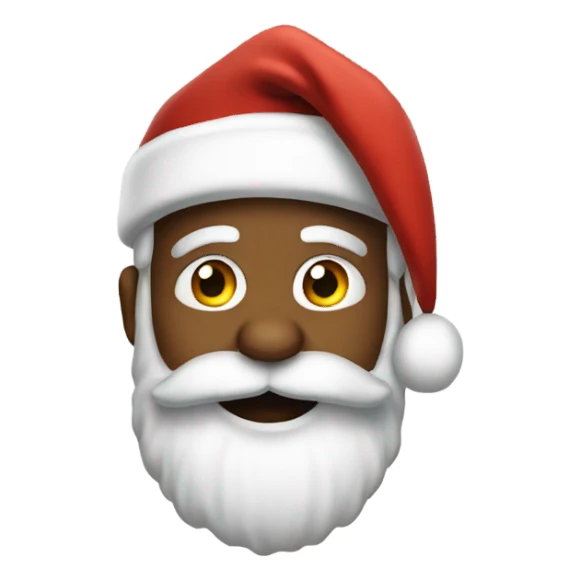 Santa clause sticker