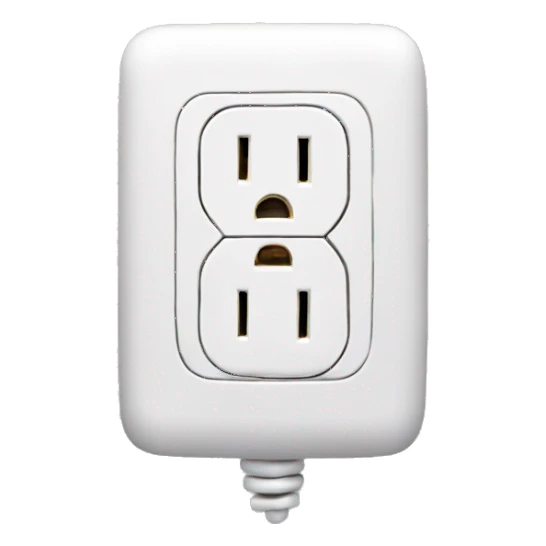 electrical outlet with zipper sticker