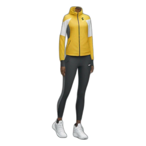 Ensemble nike tech sur une personne sticker