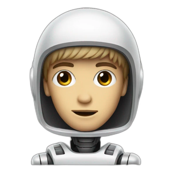 justin bieber robot sticker
