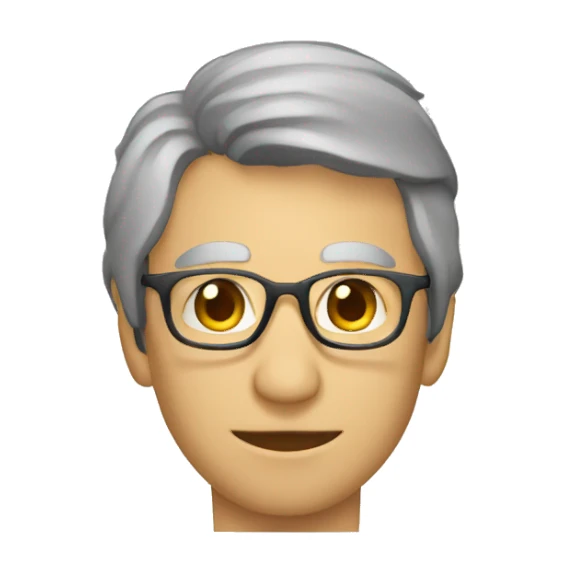 Rato de óculos escuro minimalista sticker