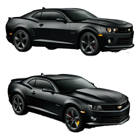 blacked out camaro sticker