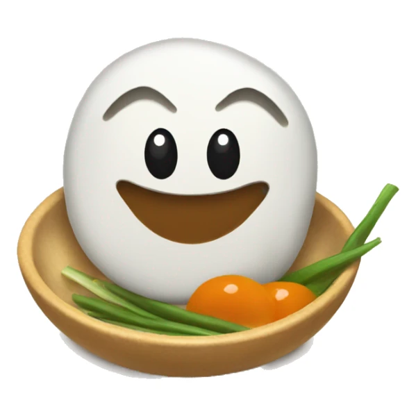 Idly with sambar sticker