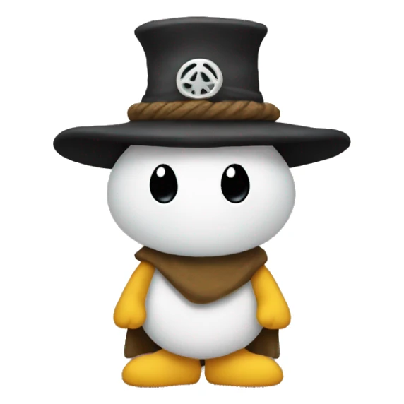 Woodstock as a pilgrim sticker