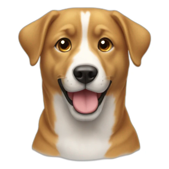 Chat dans un chien invisible sticker