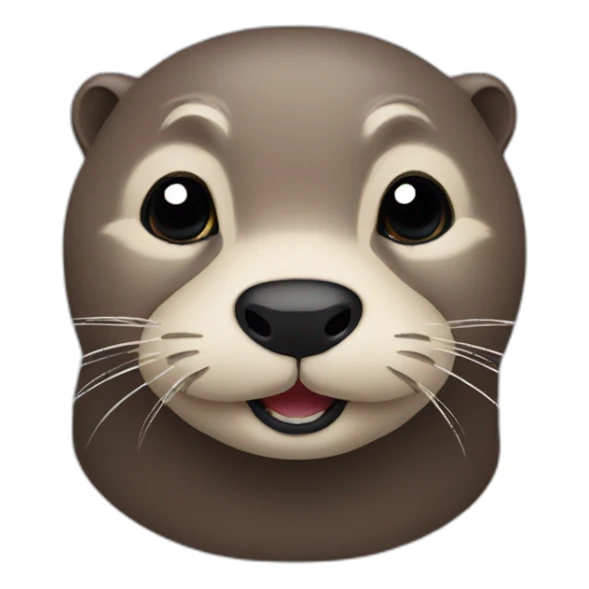 Otter sticker