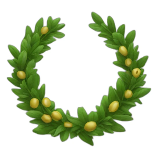 wreath of laurel sticker