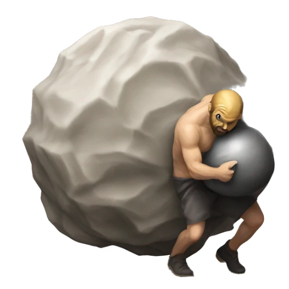 sisyphus sticker