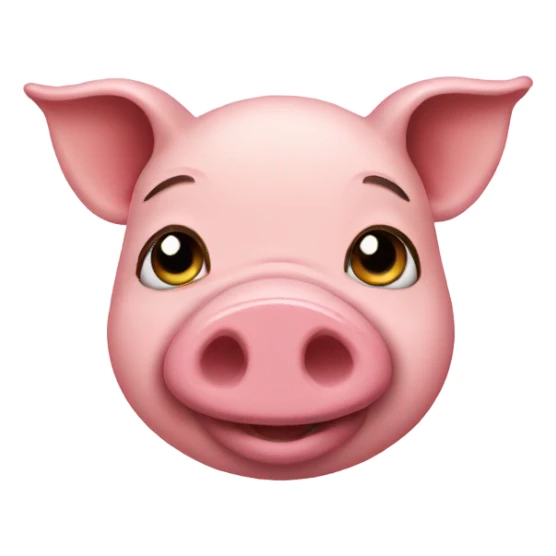 pig with make sticker