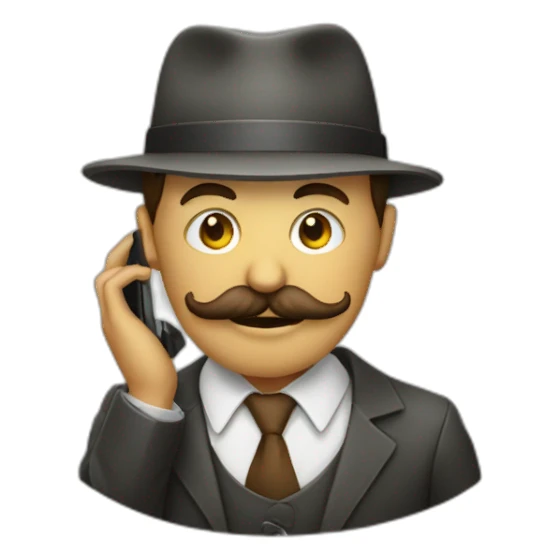 Pessoa segurando celular sticker