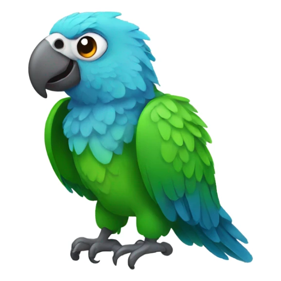 Parrot sticker