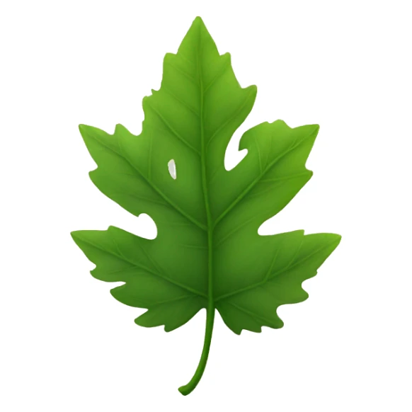 leaves sticker