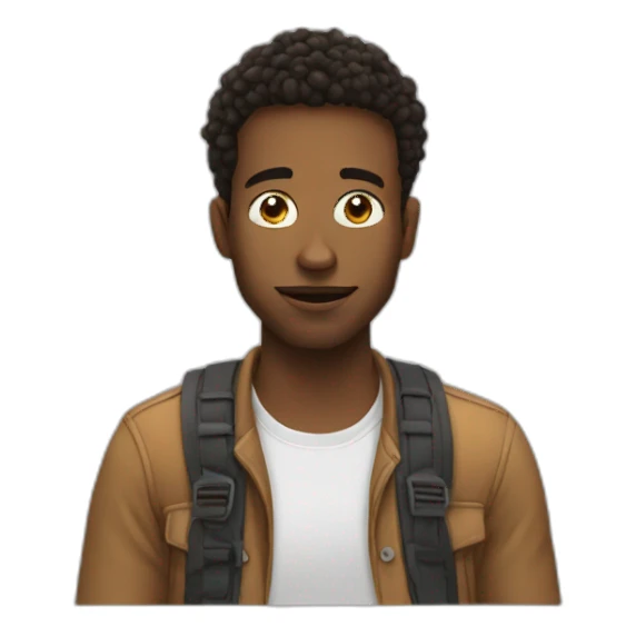 youtuber thinking sticker