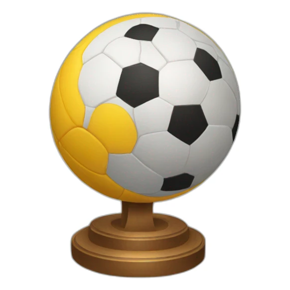 stand on the ball sticker