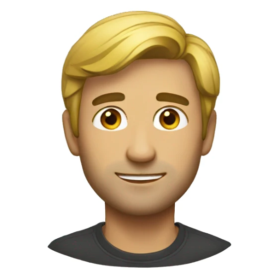 attractive man sticker