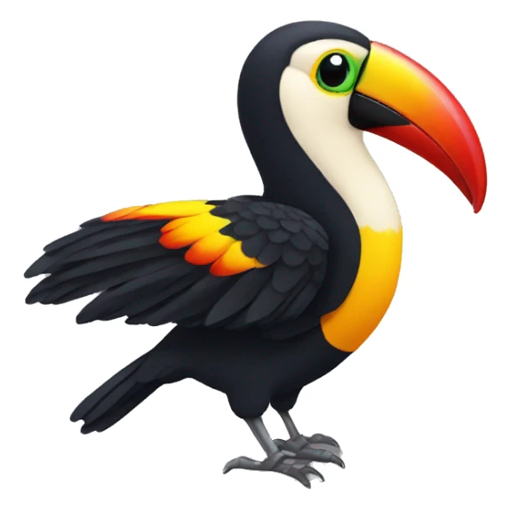 Tucan bebe amarillo  sticker