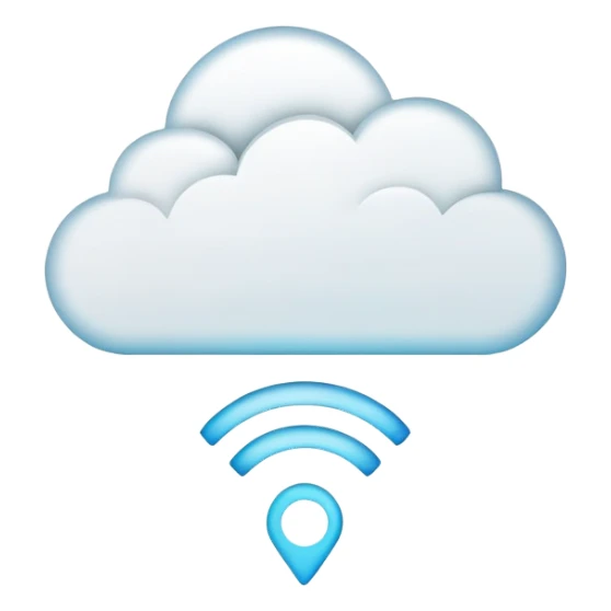 wifi cloud icon  sticker
