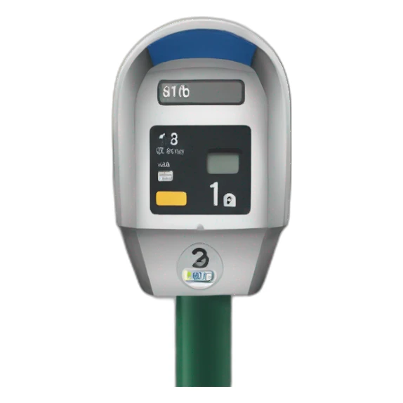 parking meter sticker