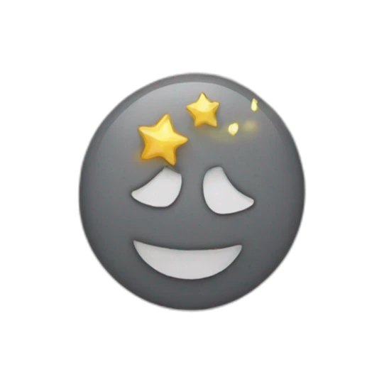 sparkles on pen and paper sticker