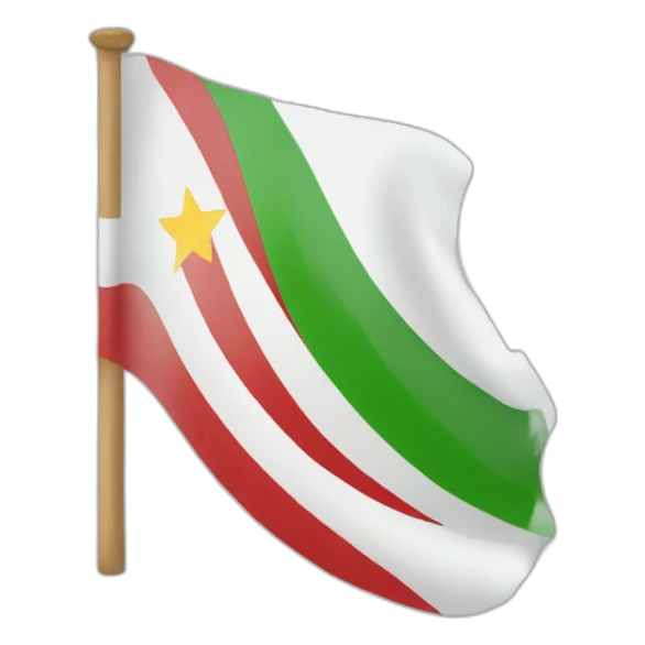 Bandera la fúmiga sticker