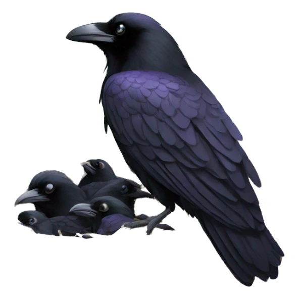Raven Nest sticker