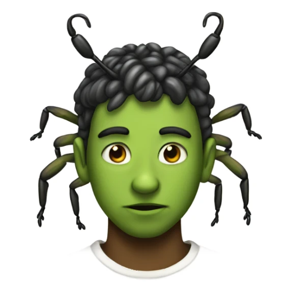 Bug ruler of the world sticker