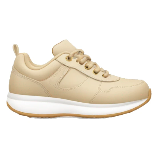 beige dad shoe sneaker sticker