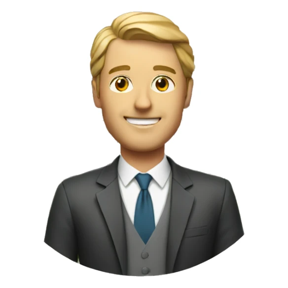 a man with villa in the background sticker