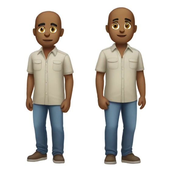 Abin wearing a shirt  sticker