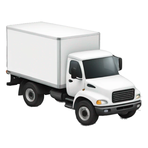 White truck  sticker