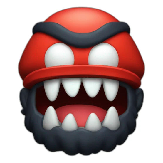 mario monster sticker
