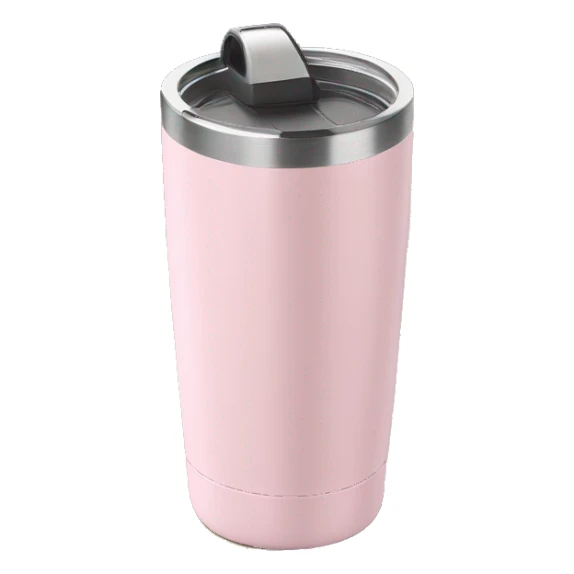 Light pink Stanley tumbler sticker