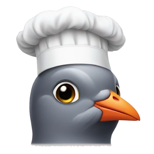 pigeon's chef kiss sticker