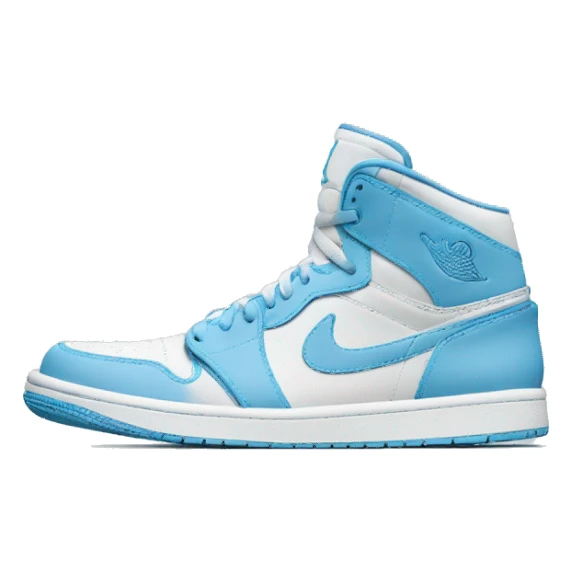 Light blue Jordan’s sticker