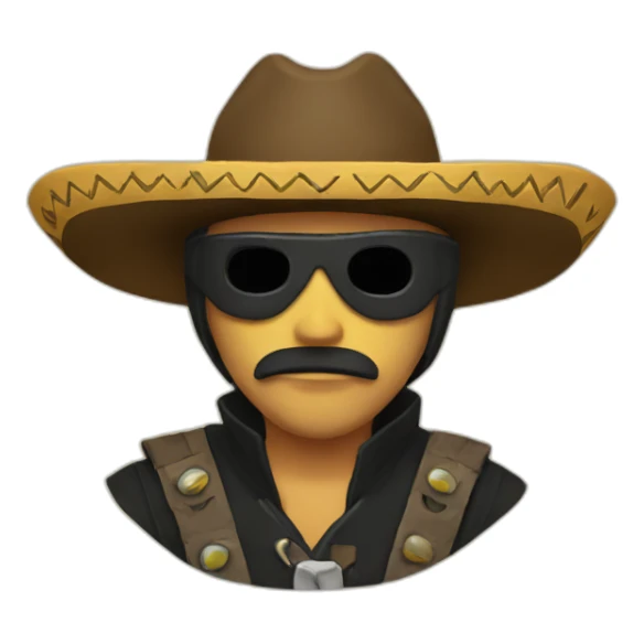 cute bandito sticker