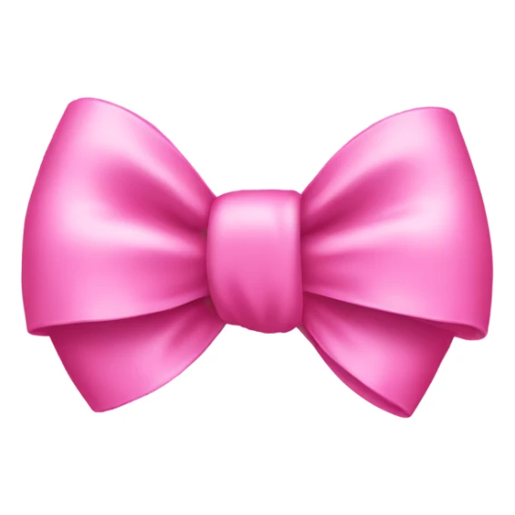 pink bow sticker