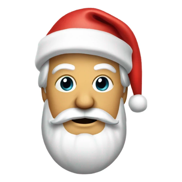 Trump with Santa hat sticker