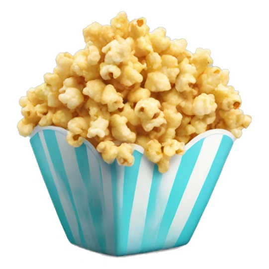 color pop corn sticker